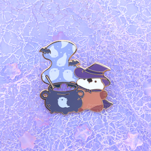 Load image into Gallery viewer, October Patreon Pin - Witch Lakko
