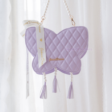 Load image into Gallery viewer, Butterfly Quilted Handbag
