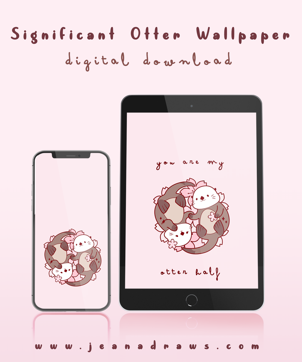 Significant Otter Wallpaper [Digital Download]