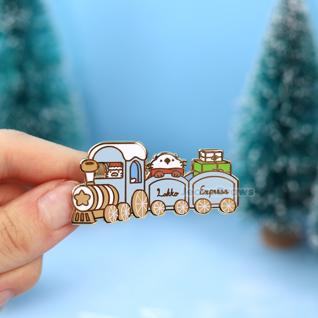 Dec Patreon Pin - Lakko Express