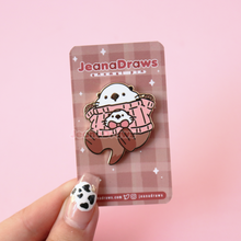 Load image into Gallery viewer, Sweater Lakko Enamel Pin
