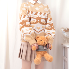 Load image into Gallery viewer, Tan Lakko Crewneck Sweater
