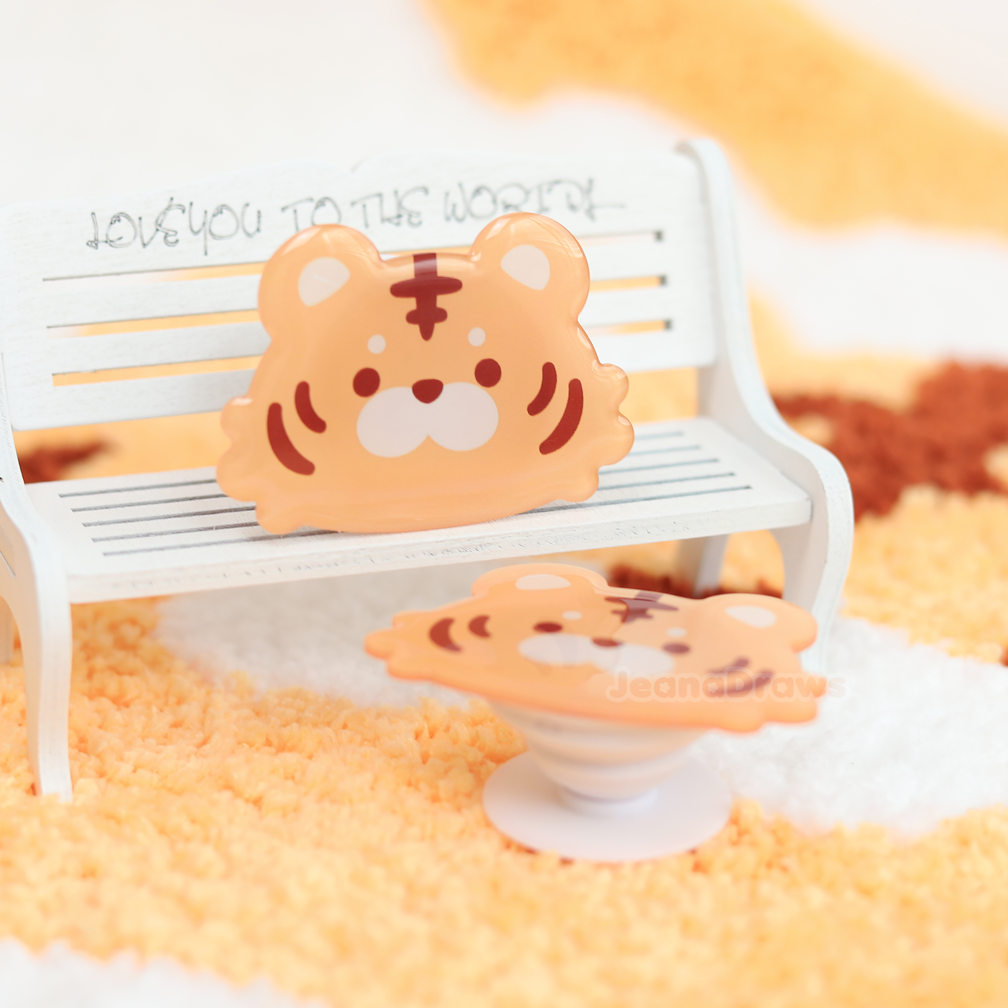 Tiger Phone Grip