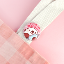 Load image into Gallery viewer, COVID Vaccinated Lakko Button
