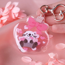 Load image into Gallery viewer, Love Potion Otter Acrylic Keychain
